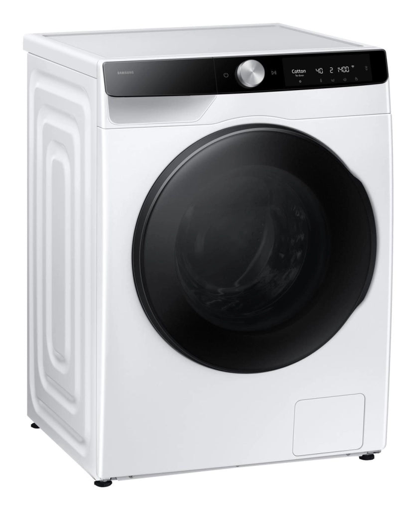 Samsung WD11DG6B85BKU3 Lavasciuga a carica frontale 11-6 kg 1400 rpm Classe a (lavaggio) - D (lavaggio + asciugatura) AI Control Ecodosatore Vapore Igienizzante Wi-Fi (85x60x60 cm) Bianco