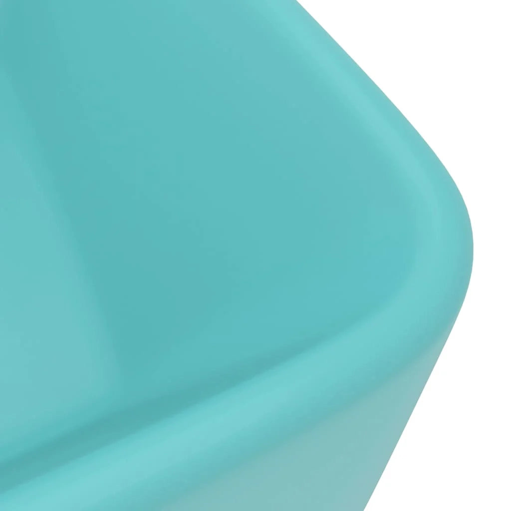Lavabo da appoggio di lusso lavabo da bagno rettangolare 41 x 30 cm in ceramica finitura opaca verde chiaro 02_0002788