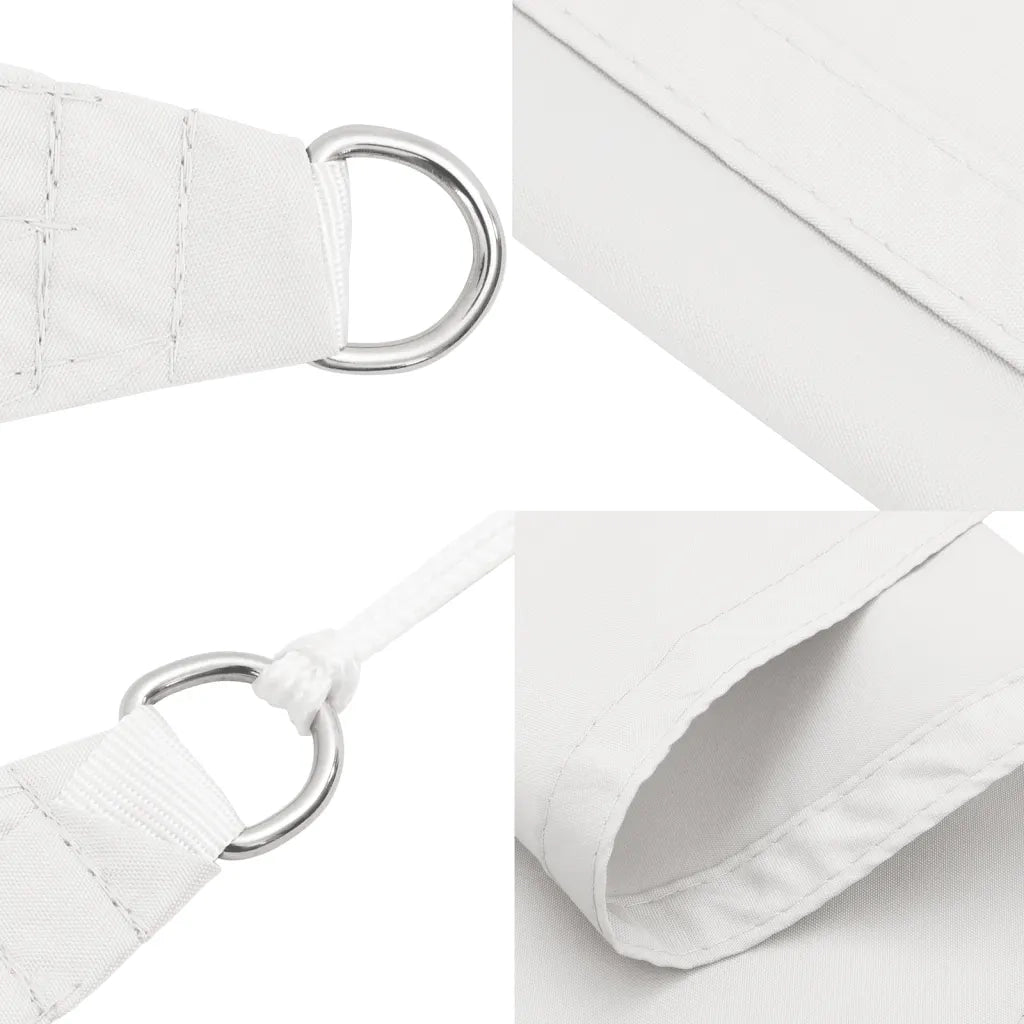 Vela Ombreggiante-Parasole a vela Oxford Triangolare 3x3x3 m Bianco