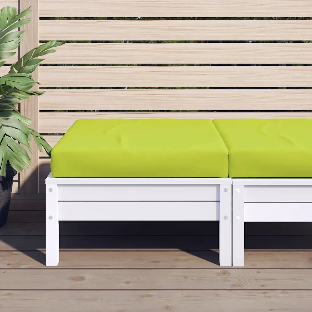 Cuscino per Pallet Verde Brillante 60x60x9,5 cm in Tessuto Oxford 361803