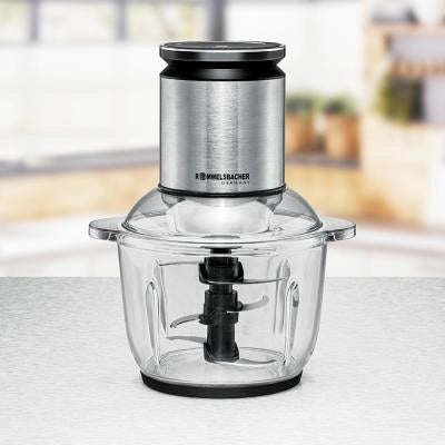 Rommelsbacher multi food chopper 2l 600w stainless steel mz 600 (mz 600) - 165972