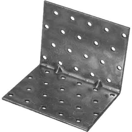 PIASTRA AD ANGOLO PESANTE 8/37 40x40x100 mm - 25 pezzi