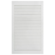 Porta a persiana 99,3 x 49,4 cm in legno massello di pino bianco 02_0003888