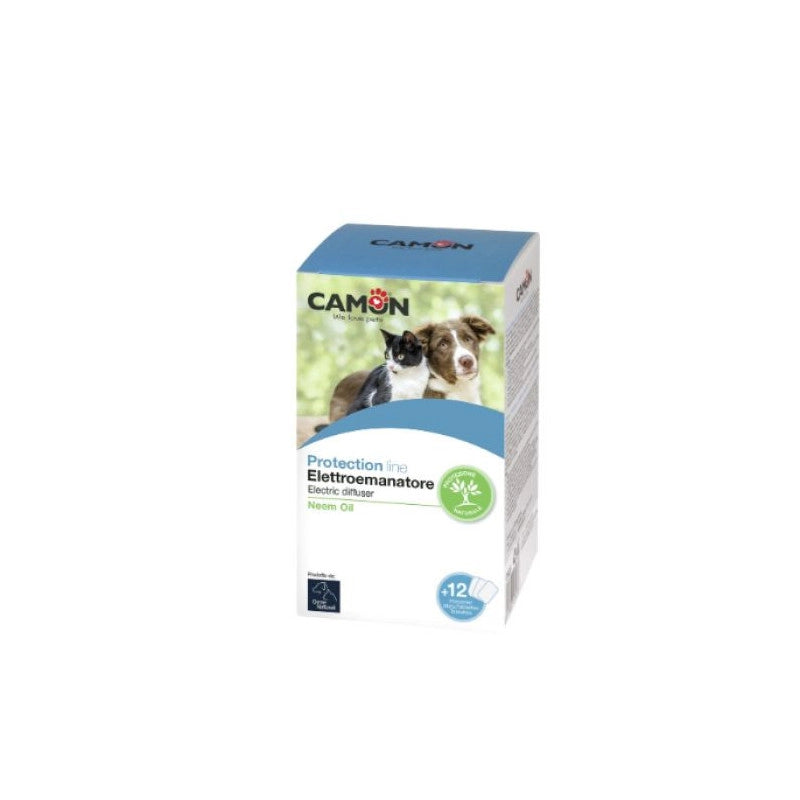 Elettroemanatore Camon con 12 piastrine – Olio di Neem – Protezione ambientale naturale
