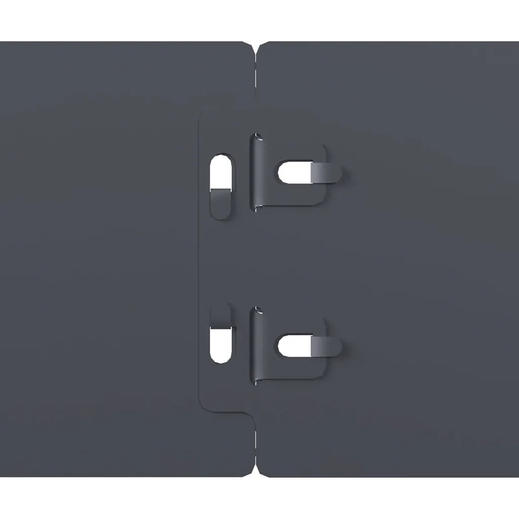 Bordure per Prato 10 pz Antracite Acciaio Laminato a Freddo CFW7993968