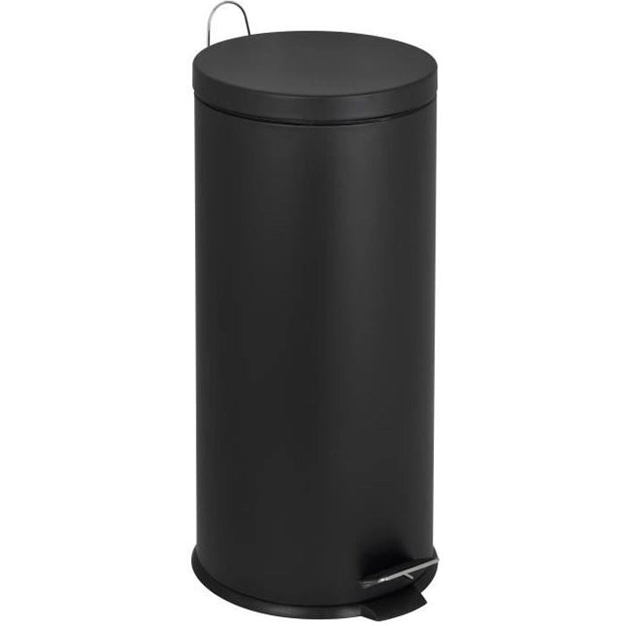 CUCINA MOVE Pattumiera da cucina a pedali URBAN 30L - Acciaio nero