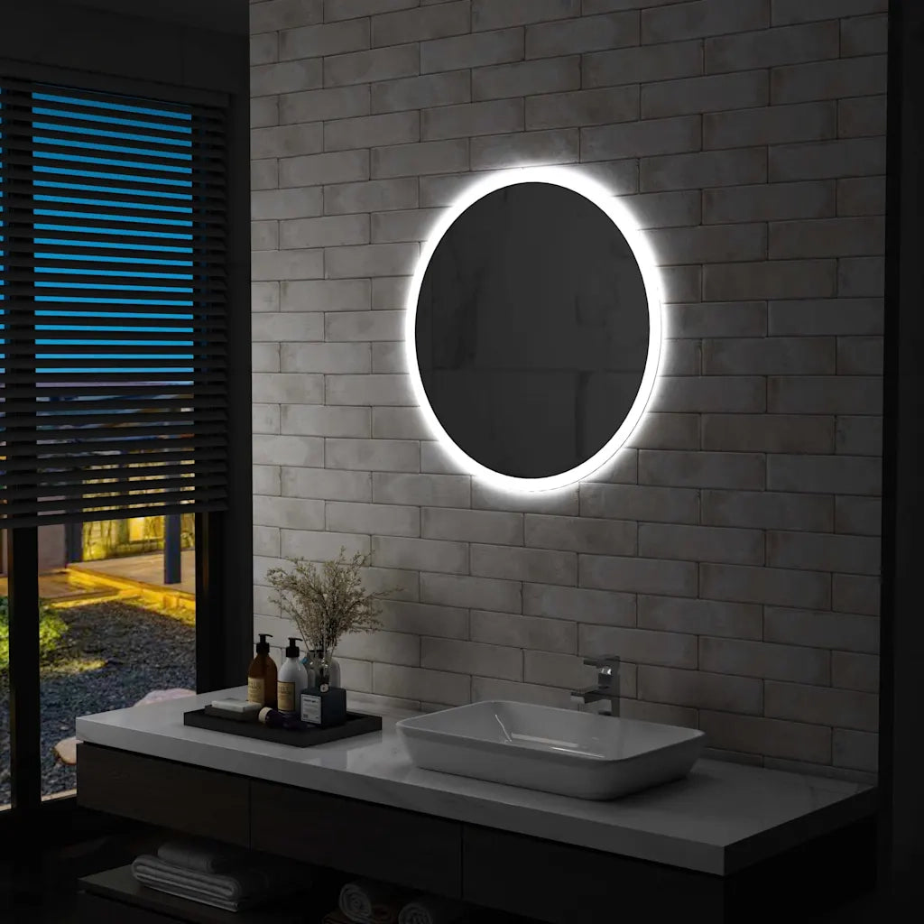 Specchio a LED per Bagno-Specchio Decorativo 70 cm 477688