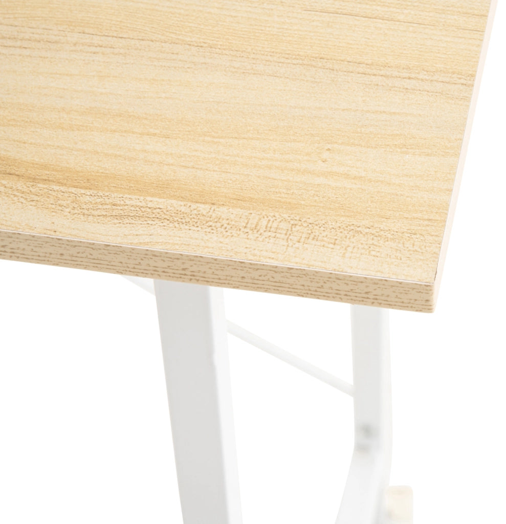 Scrittoio Poe design industriale Acero