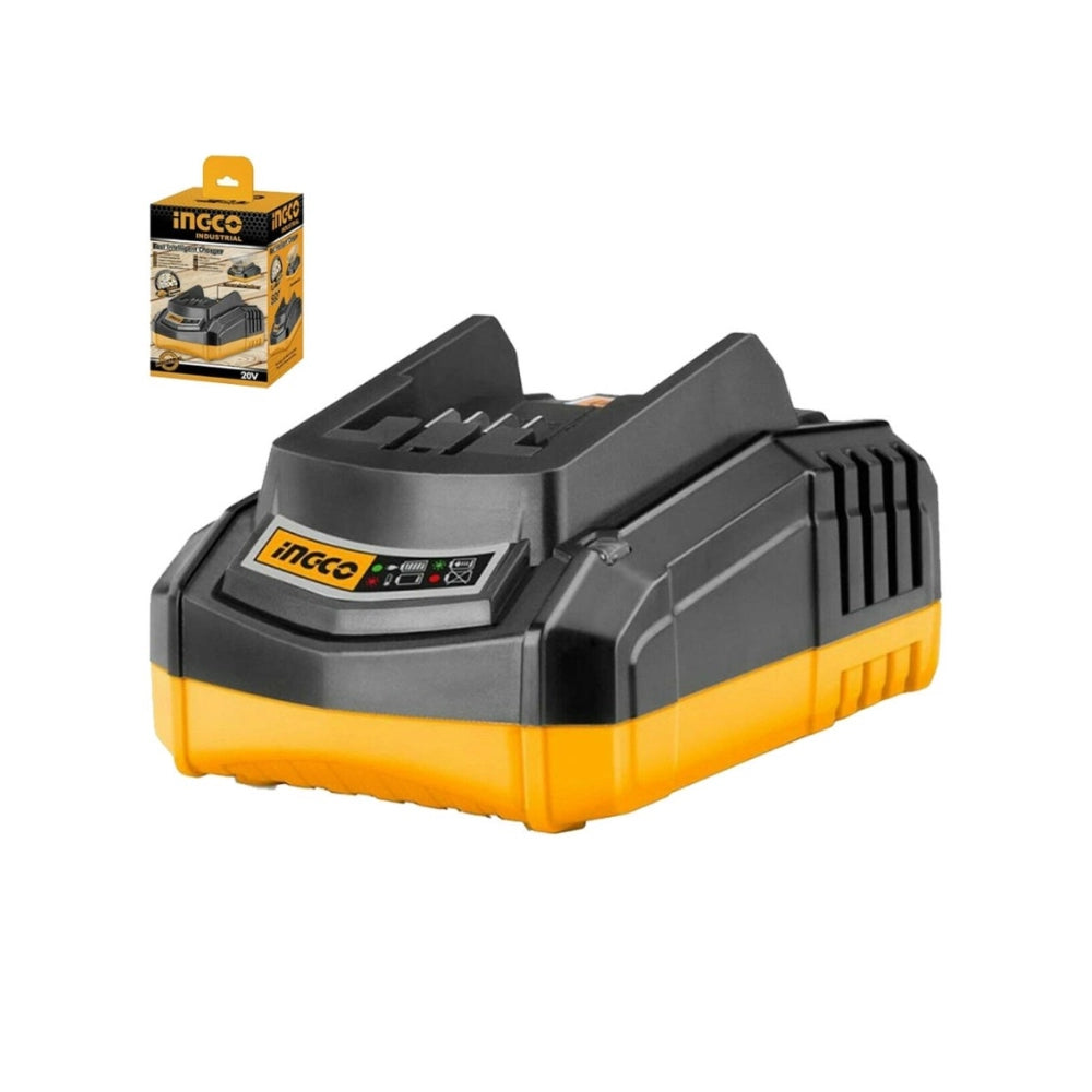 Caricabatterie portatile 20v 110v-240v ricarica rapida sicura elettroutensili
