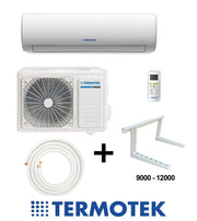 Climatizzatore 12000 BTU + KIT RAME 5MT + STAFFA AIRPLUS C12 Inverter A++ PREDISPOSTO PER WIFI  R32