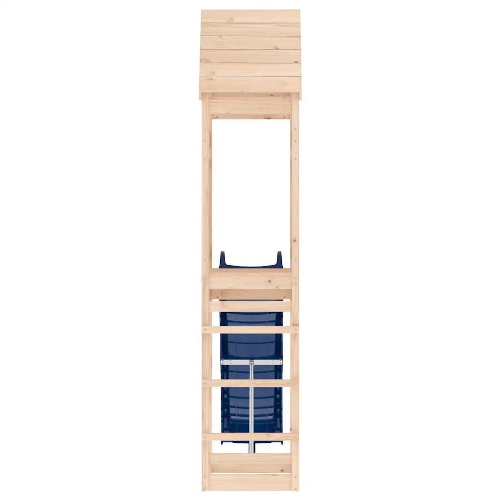 Set da Gioco da Esterno in Legno Massello di Pino