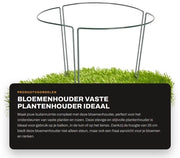 Supporto per Fiori 35 cm - Supporto per Piante - Supporto Fissi per Piante - Aiuto per la Crescita - Sostegno per Piante Ronde - Sostegno per Cespugli