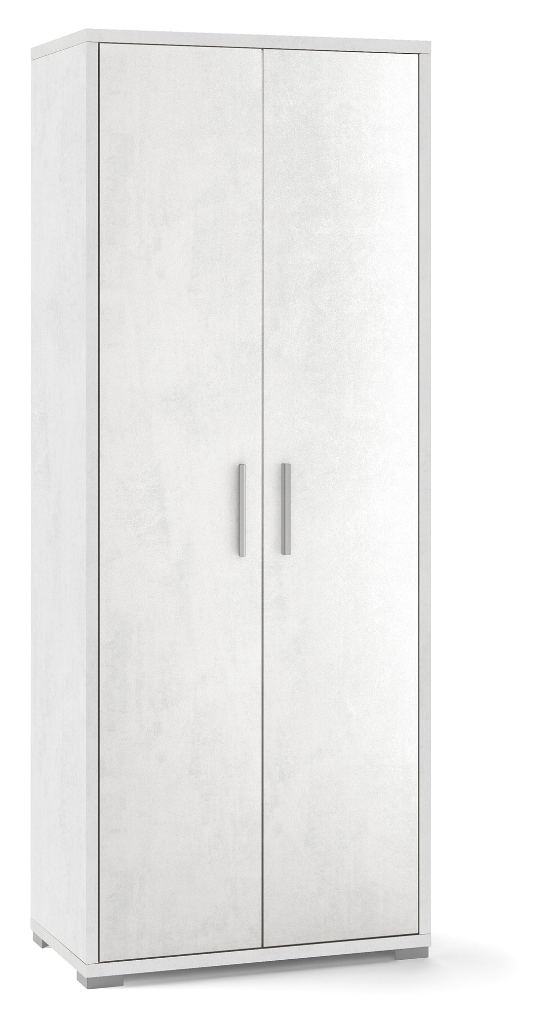 Mobile 2 Ante 71x182x41 cm Ossido Bianco