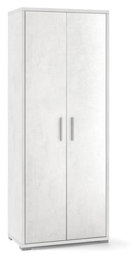 Mobile 2 Ante 71x182x41 cm Ossido Bianco