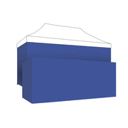 Set 4 Teli Laterali Per Gazebo 3X4,5M Con strappo Blu