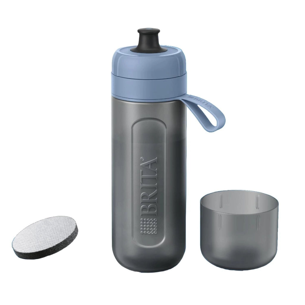 Brita 1052248 Filtraggio acqua Bottiglia per filtrare l'acqua 0,6 L Blu, Grigio