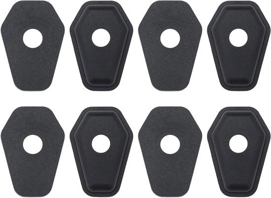 Adattatori di Copertura per Indicatore di Direzione, Nero, 4 Pezzi, per Modelli SXR600 750 1000, SV650 1000, DL650.