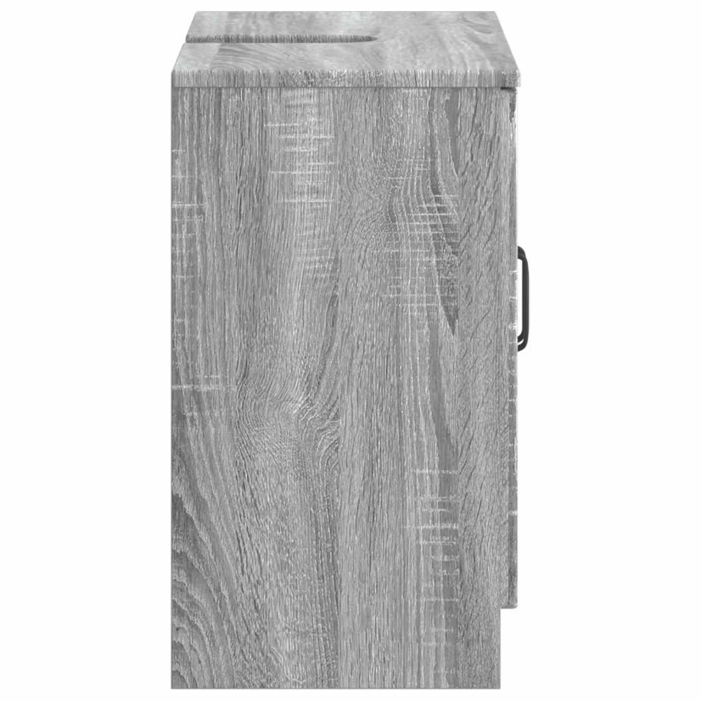 Armadio per Lavabo da Bagno UTRECHT Sonoma grigio 897671