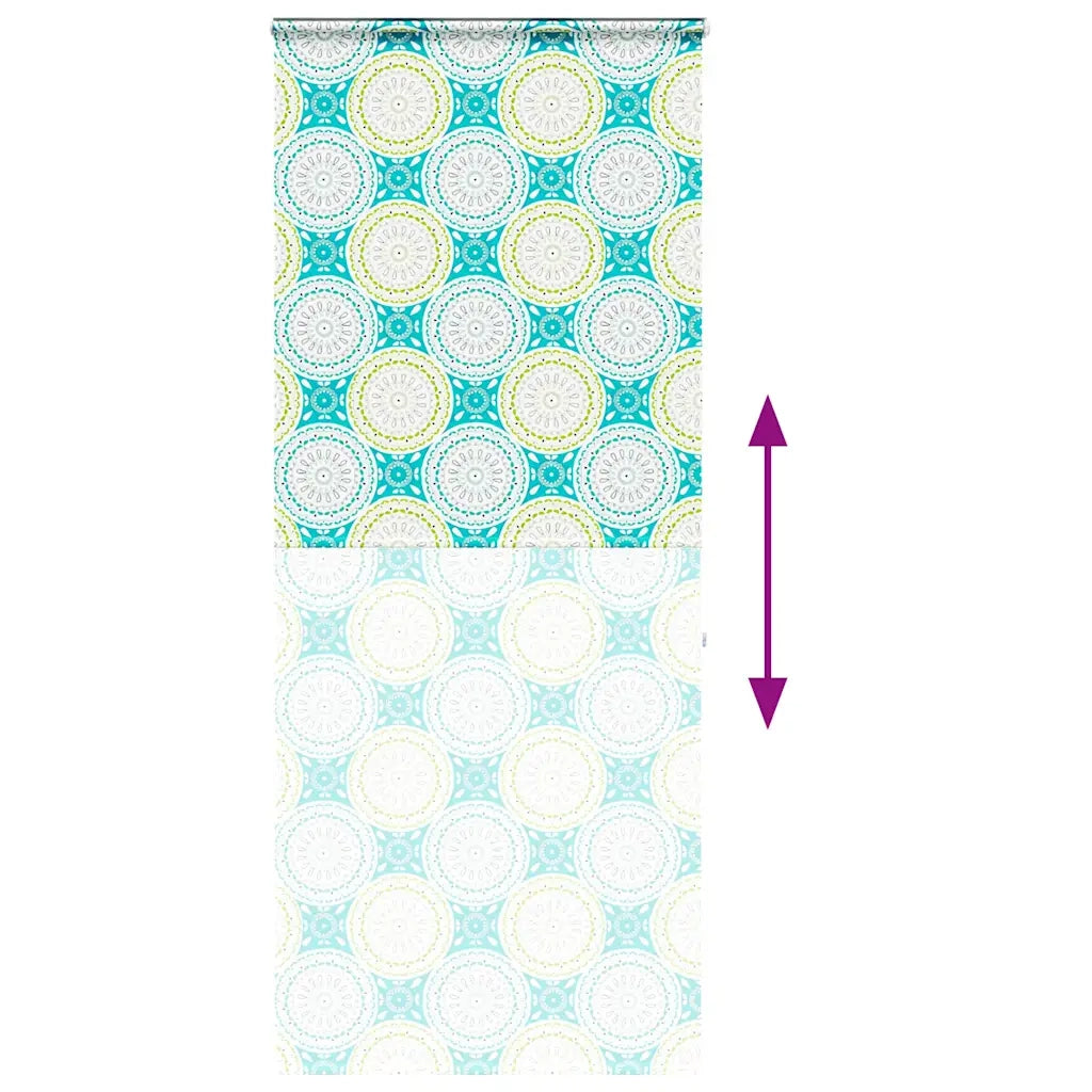 Tenda a Rullo Doccia con Cassonetto 100x240cm Larghezza Tessuto 4015001