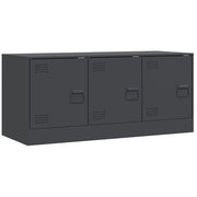 Mobile TV | Armadietto TV | Mobile Porta TV Antracite 99x39x44 cm in Acciaio