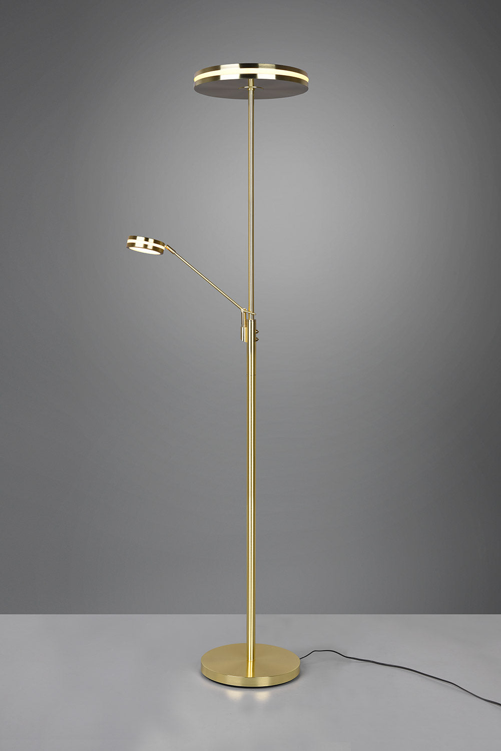 Piantana da Interno a LED SMD in Metallo Ottone Opaco