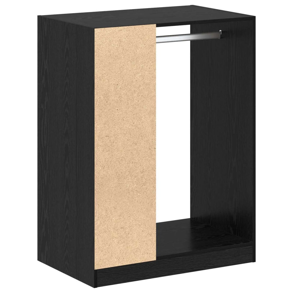 Guardaroba con lo scaffale Rovere Nero 77 x 48 x 102 cm