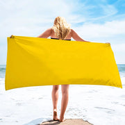 Trade Shop - Telo Mare Microfibra Asciugamano Sport Spiaggia Piscina Vari Colori 90x170 Cm -