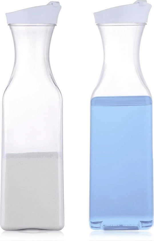 Contenitore di conservazione per detersivo 15 litri - Materiale PET duraturo - Capsule di detersivo inerti - Per detersivo in polvere