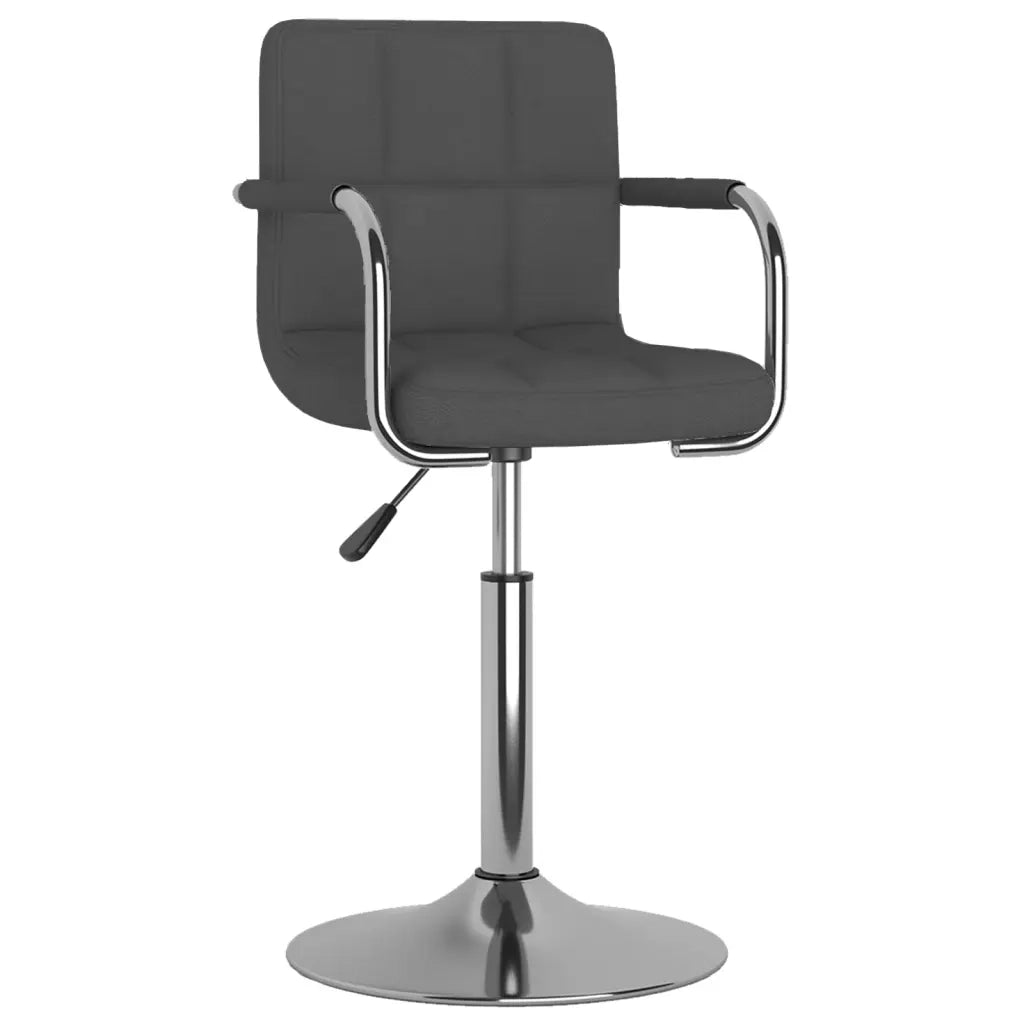 Sgabello da Bar Grigio Scuro in Tessuto cod mxl 73588