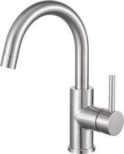 Krano Rotativo 360° - Uscita Elevata per Lavabo e Doccia - Maniglie in Acciaio Inossidabile