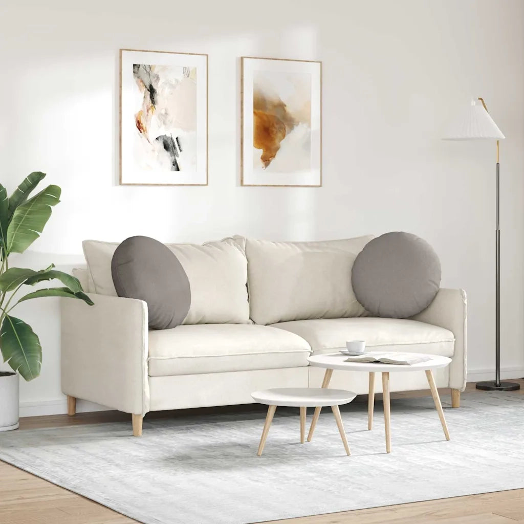 Cuscini per Seduta 2 pcs Talpa Ø50 x 19 cm Tessuto
