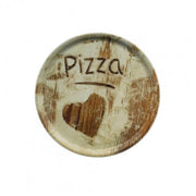 Set 6 Piatti da Tavola Pizza in Porcellana Napoli Flour Heart 33 cm