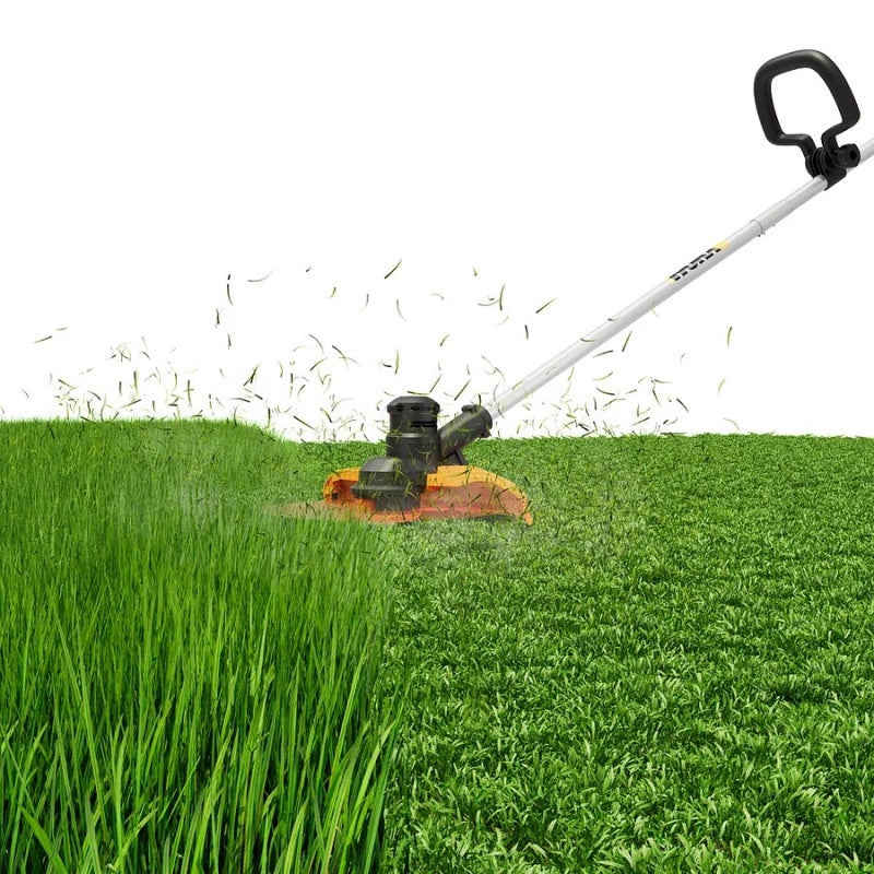 Decespugliatore a batteria WG183E 40 Volt con 2 batterie 20 Volt 2 Ah e doppio caricabatteria per rifinitura giardino - Worx