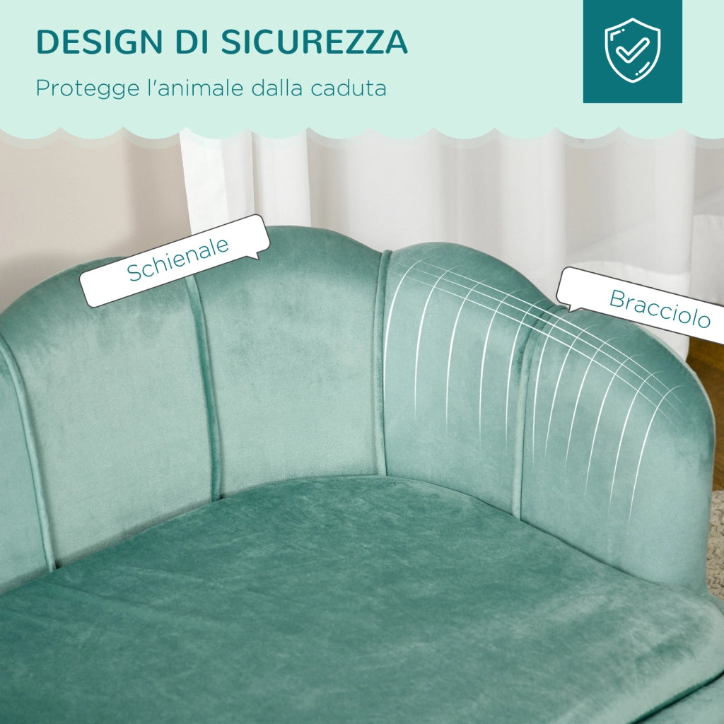 Divano per Cani Medio-Grande Sfoderabile Lavabile ¨C zephmum ¨C Grigio