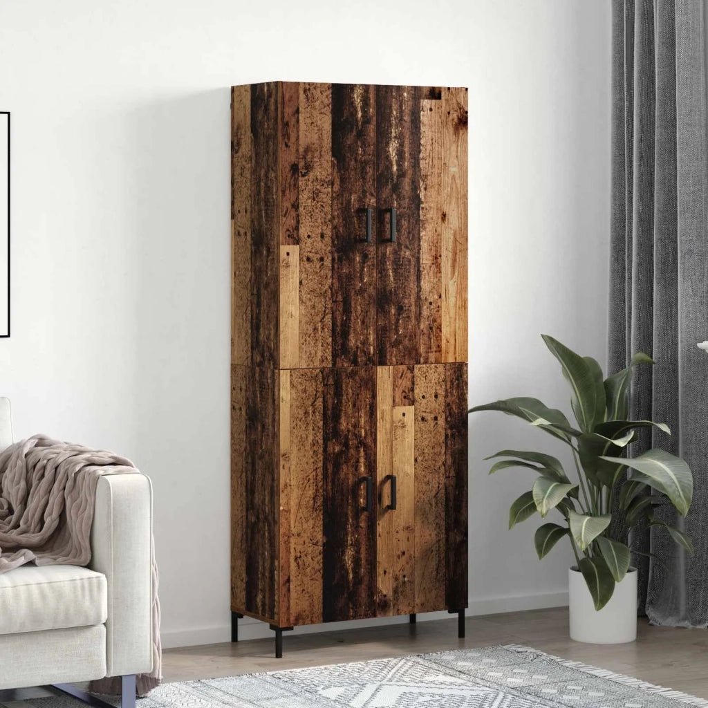 Credenza Legno vecchio 69,5 x 34 x 180 cm Legno multistrato 3394539
