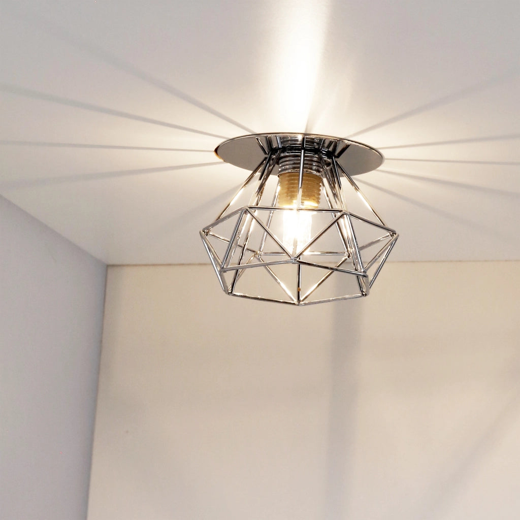 Plafoniera rotonda cromata 1xG9 SK-85 Candellux