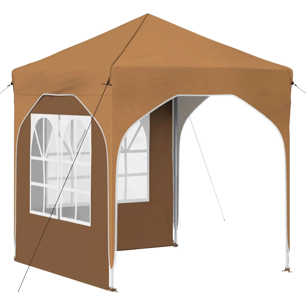 Tenda per feste a pop-up 192 x 192 x 245 cm Beige 42019826
