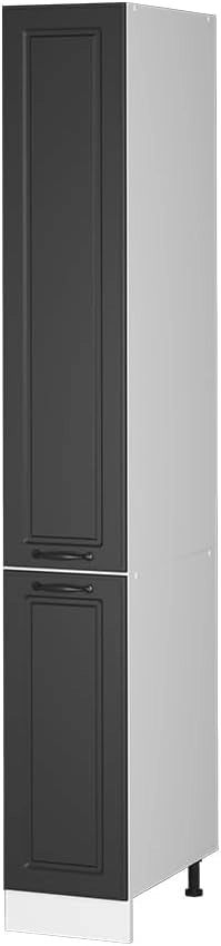 Frontale cucina R-Line, Antracite casa di campagna, 29.6 x 196 cm frontale del mobile per mobile alto estraibile