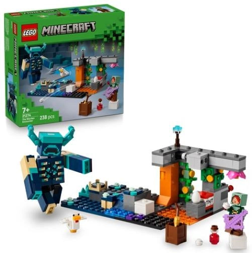 LEGO Minecrat L`incontro con il sorvegliante,Eta 7+