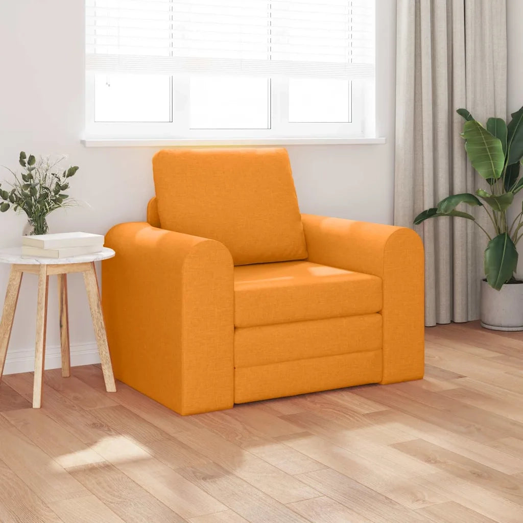 Divano letto-Sofa Letto-Daybed Giallo Scuro 98 x 71 x 83 cm Tessuto