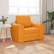 Divano letto-Sofa Letto-Daybed Giallo Scuro 98 x 71 x 83 cm Tessuto