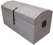 Cassapanca in legno grezza l.98 p.47 h.54 - Mobili 2G
