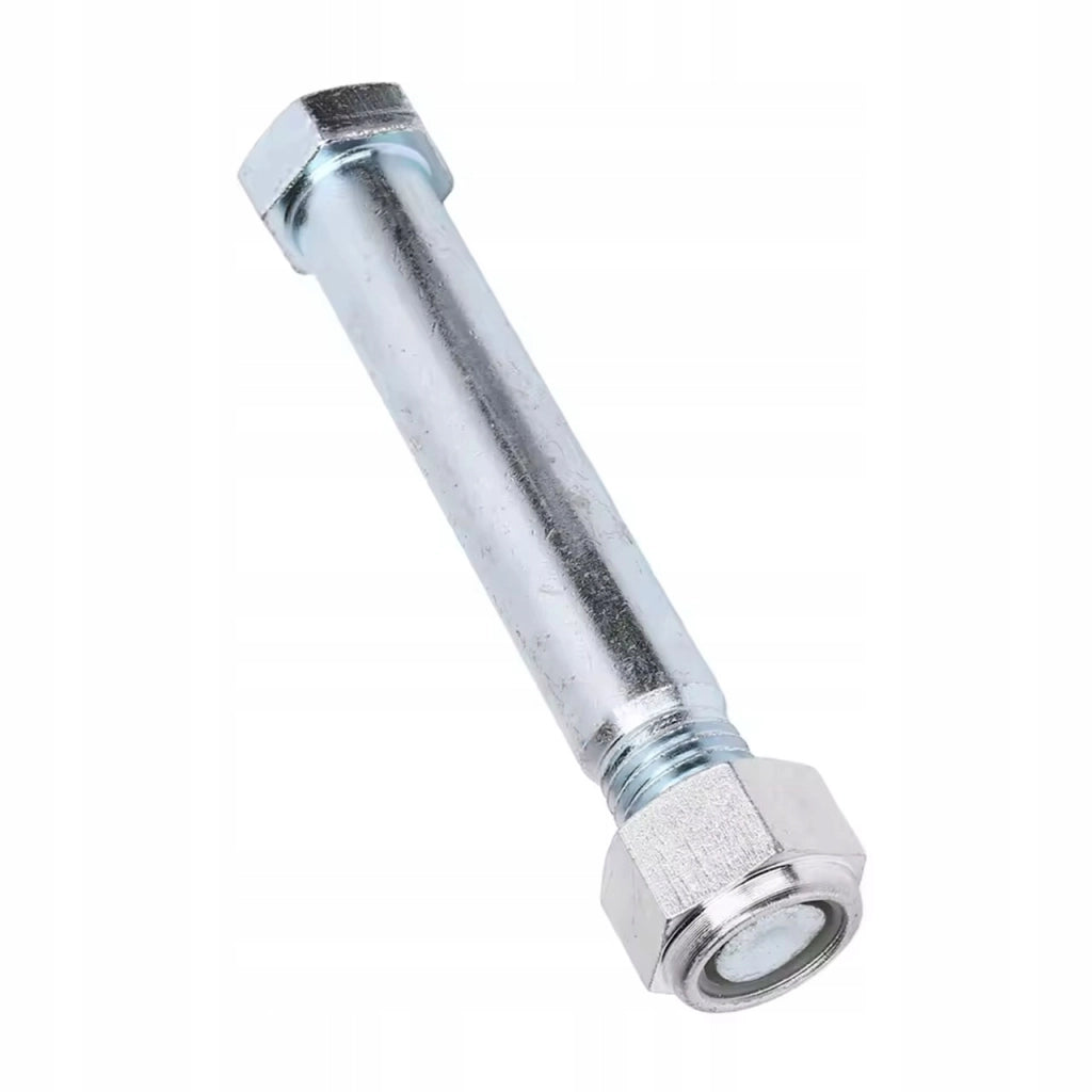 Perno di Montaggio 25x120 mm per Miniescavatori 1–2T – Acciaio Zincato con Filettatura e Dado