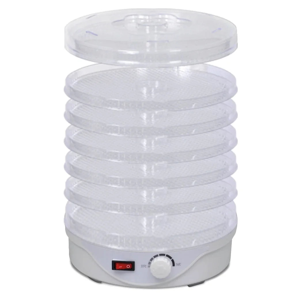 Essiccatore Alimentare Rotondo con 6 Vassoi 250 W