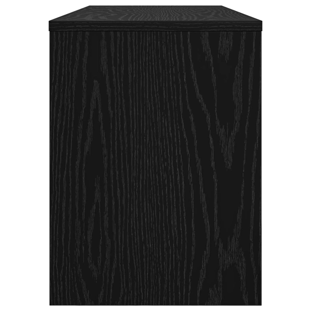 Mobile TV Rovere Nero 100 x 30 x 40 cm Legno multistrato 8000333