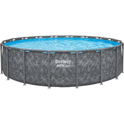 Piscina Apx 365 561KC Bestway Filtro a Sabbia Lt H 6.056 H 549 cm 132 cm