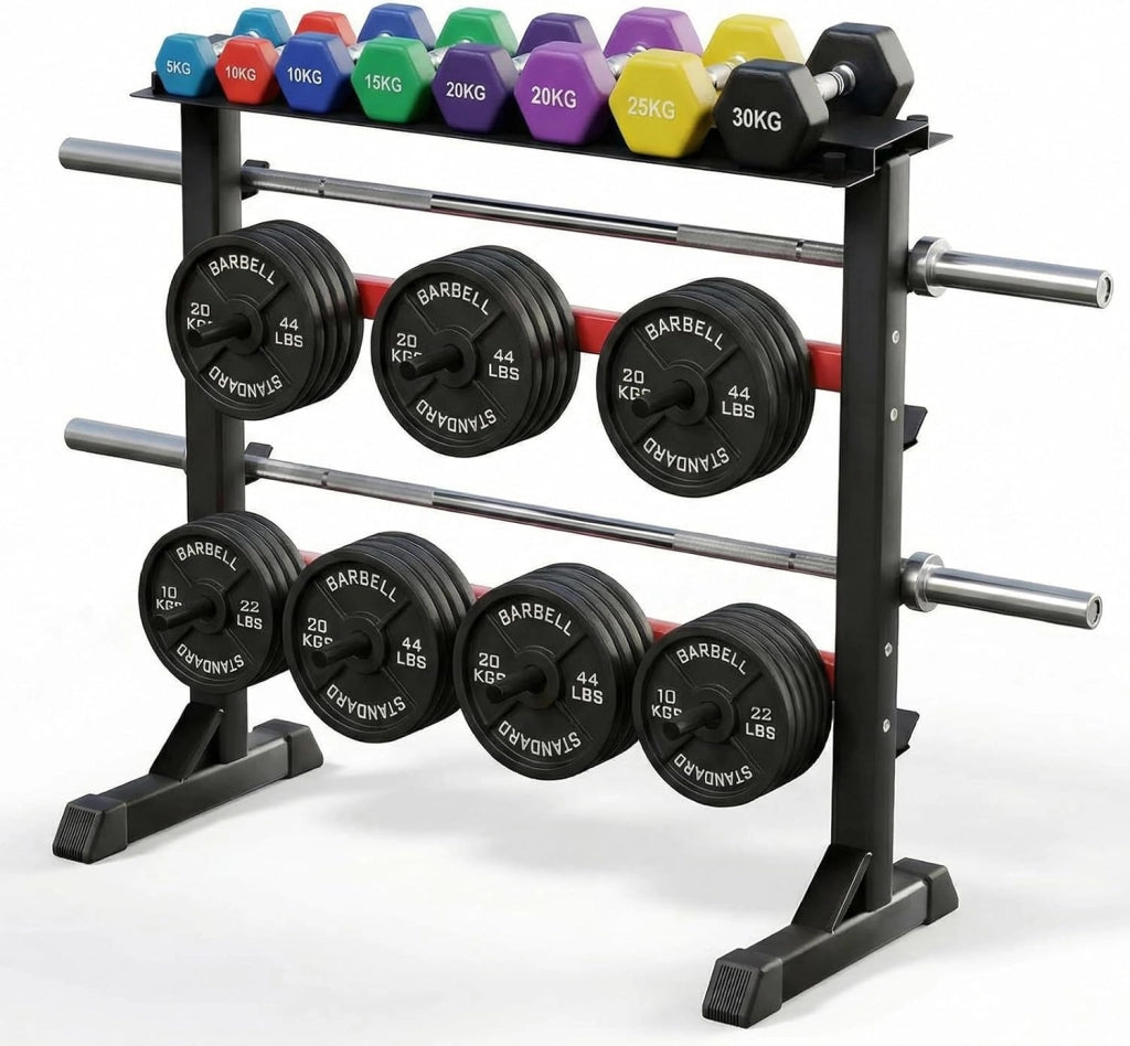 Supporto per manubri pesi per sollevamento pesi per sollevamento pesi fitness Porta Dischi Pesi Manubri per Palestra Casa max. 300 kg