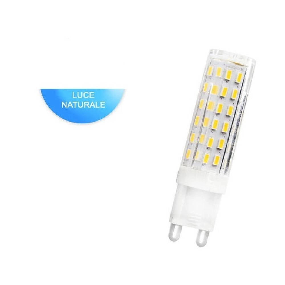 Trade Shop - Lampadina Led Smd 3014 G9 4,5 Watt Luce Fredda 6500k Calda 3000k Naturale 4000k -