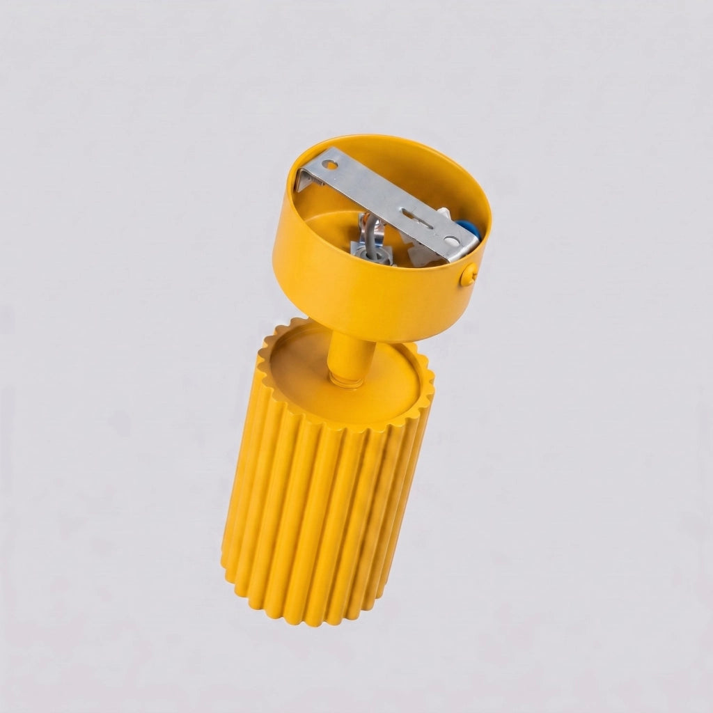 Plafoniera KARBON 1 giallo