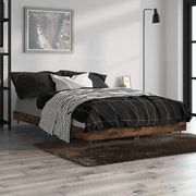 Giroletto senza Materasso Rovere Fumo 120x190 cm in Truciolato 832194
